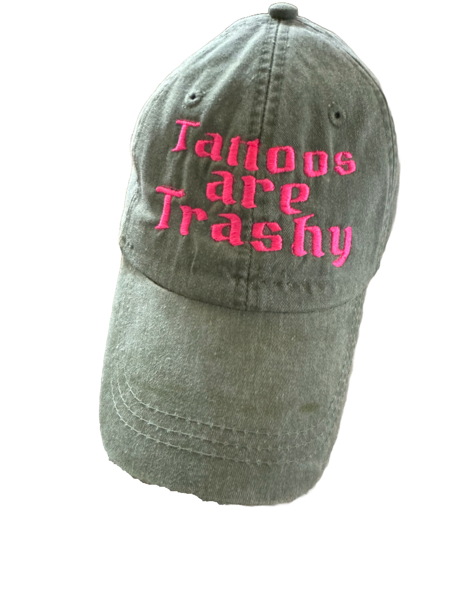 Embroidered Tattoos are Trashy Dad Hat