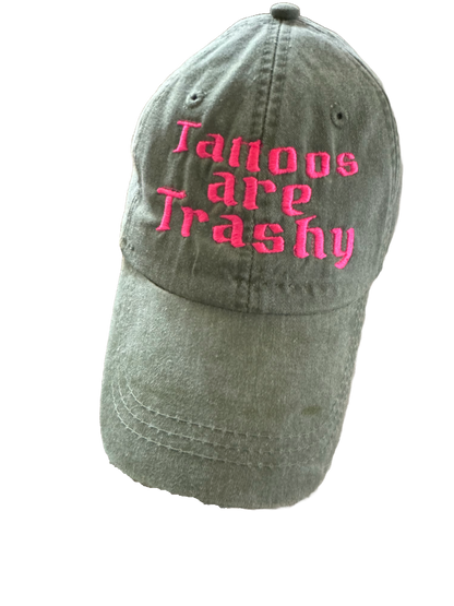 Embroidered Tattoos are Trashy Dad Hat